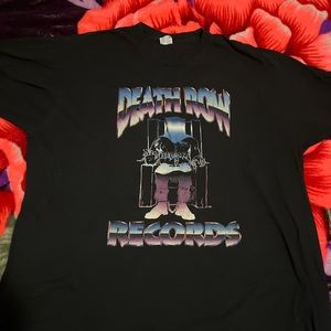 Death row records chrome tee